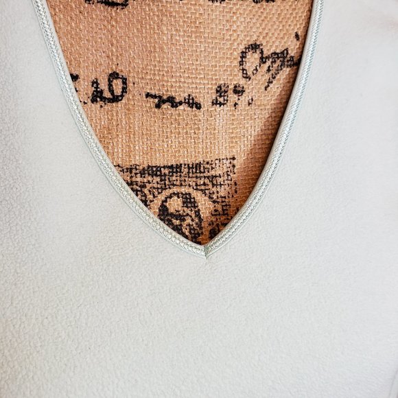 Old Navy Mint Green Micro-fleece V-neck - Picture 2 of 5